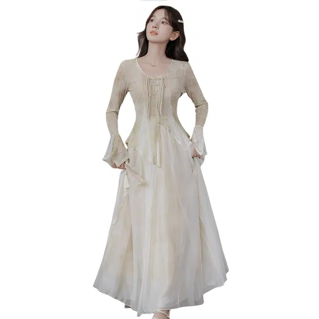 荟萃阁 时尚舒适通勤简约裙装套装 女款