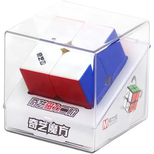 奇艺 磁力魔方全套 三阶 初学者适用 竞速比赛专用顺滑实色送教程 玩具