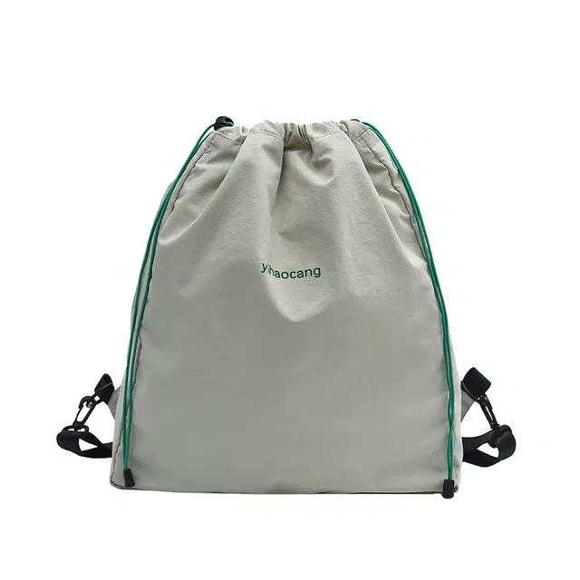 茵初 轻便运动抽绳背包户外旅行登山包旅游 尼龙 双肩包 常规 男女同款情侣款 多色