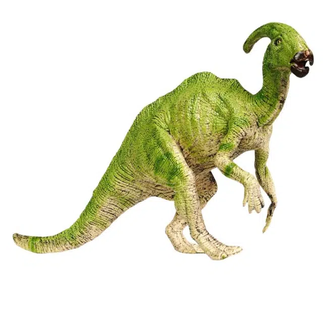 奇艺 绿色副栉龙大号实心恐龙 仿真世界侏罗纪动物 其他静态模型
