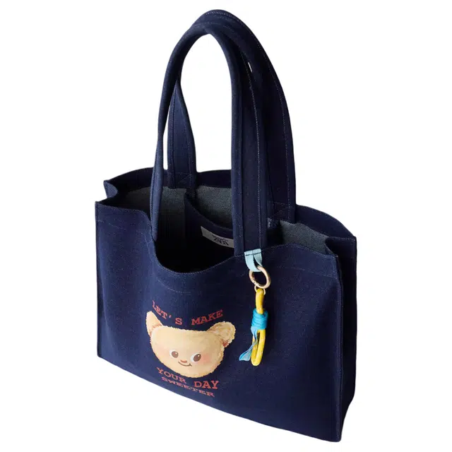 ZARA Butterbear PVC Tote