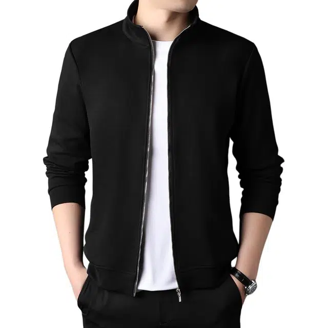 太子龍 男士春秋季中青年外套百搭时尚休闲上衣长袖立领男装夹克 男款