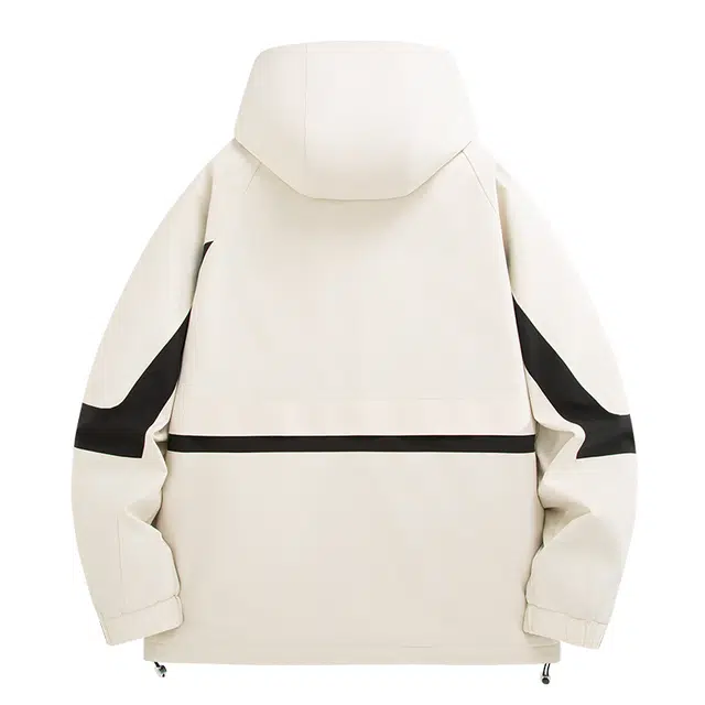 贵人鸟 暖行系列 户外山系字母印花拼接撞色连帽防风拒水加厚保暖棉衣棉服外套 男女同款