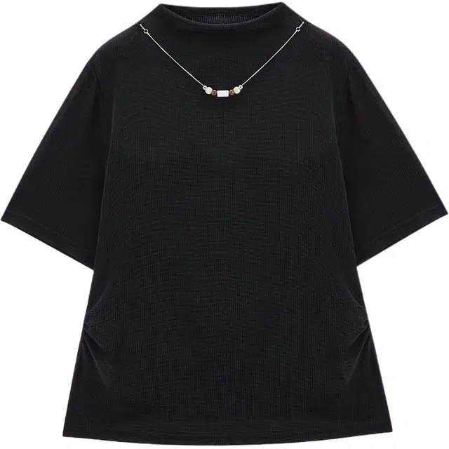 爱依服 韩版小女人气质通勤百搭时尚衬衫 女款