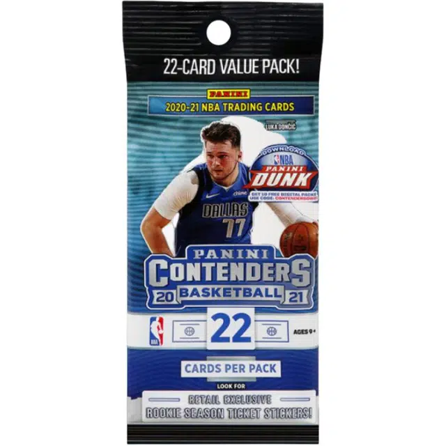 PANINI NBA 2020-21 Contenders Basketball Value Pack