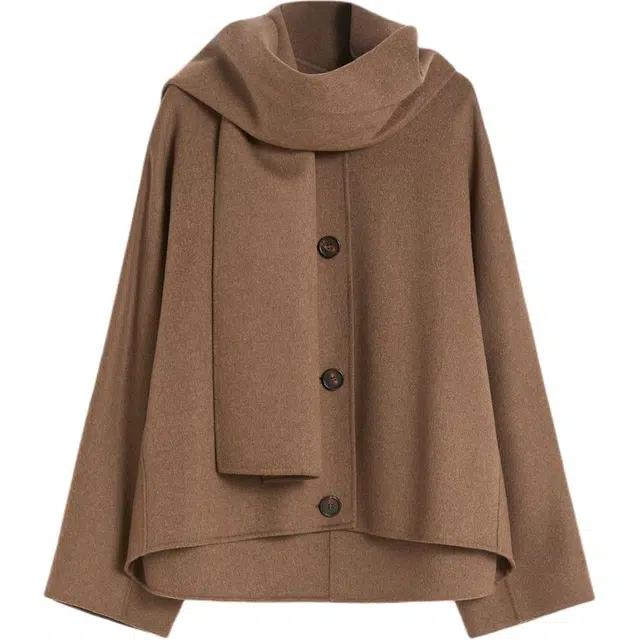 MAX MARA Wool Collar Jacket Slim Fit Women