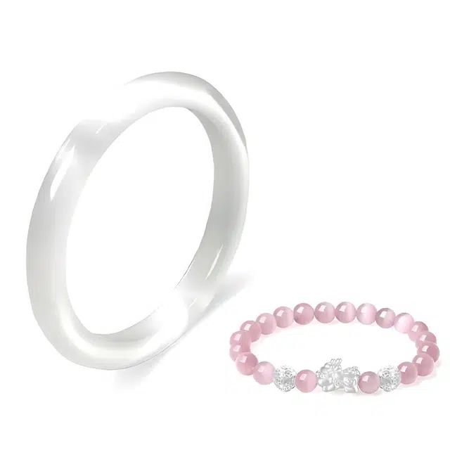 京华录 经典寻梦 新中式国潮古色古香 旗袍汉服 宫廷风 轻奢国风古典#好运 玻璃猫眼 手镯 女款