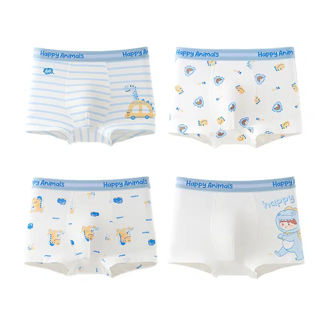 棉奇熊 舒适柔软亲肤内裤儿童款