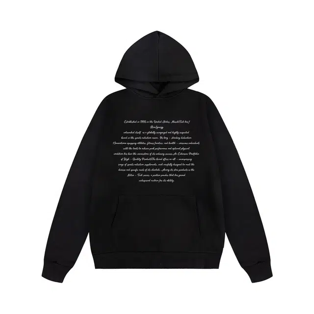 萌芽熊 美式高街系列长袖复古宽松帽衫百搭字母印花学院风时尚潮流休闲打底衫连帽内搭重磅通勤上衣舒适卫衣 男女同款