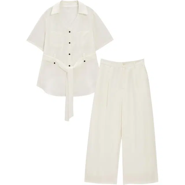 爱依服 文艺知性气质休闲套装 女款