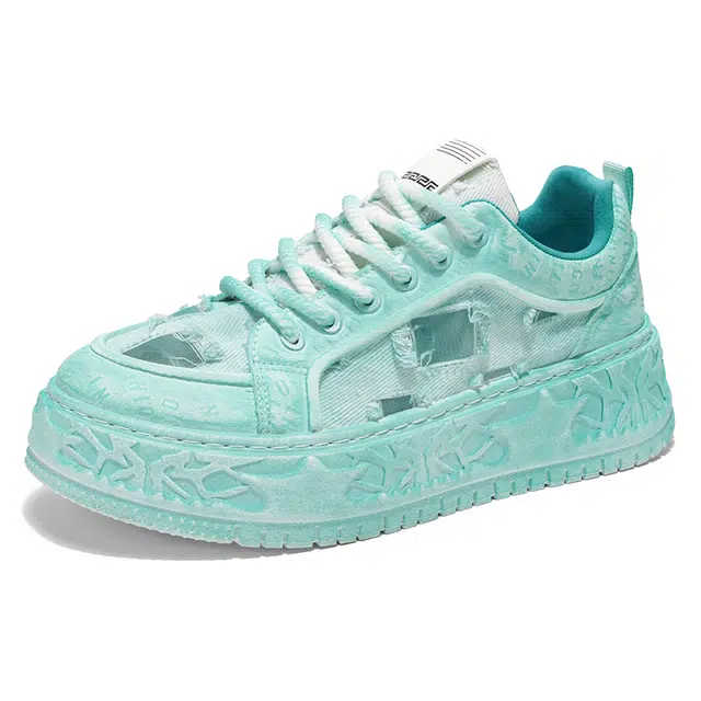 八哥 超纤皮 复古  随性破坏风   日常通勤 减震耐磨 低帮 板鞋 男款