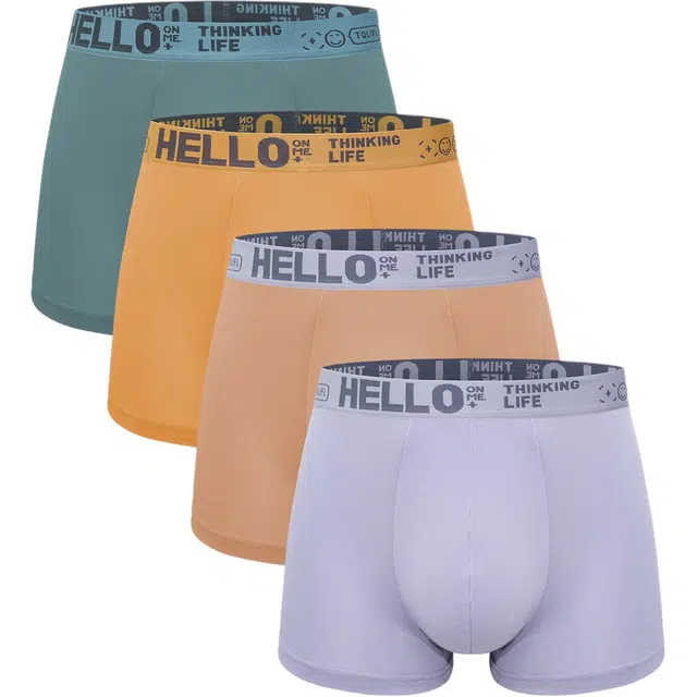 富贵鸟 时尚舒适运动吸湿排汗速干透气平角内裤 男款