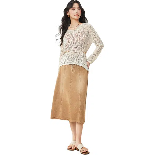 爱依服 法式波西米亚度假风温柔风裙装套装 女款