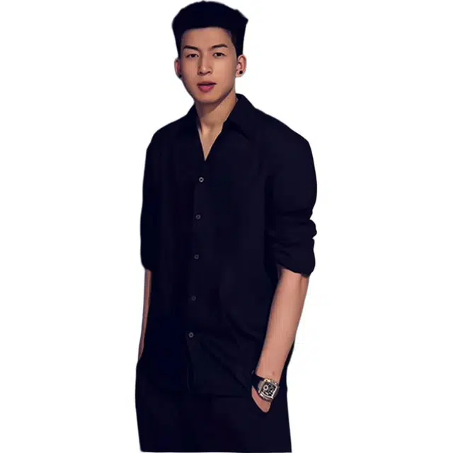 单爵 长袖衬衣男款秋季痞帅高级感西装衬衫 男女同款
