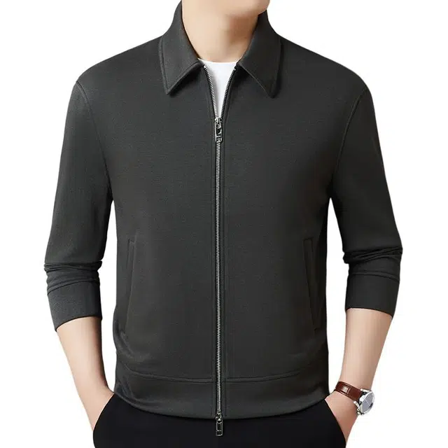 太子龍 爸爸装品牌针织开衫时尚百搭休闲潮流夹克外套 男款