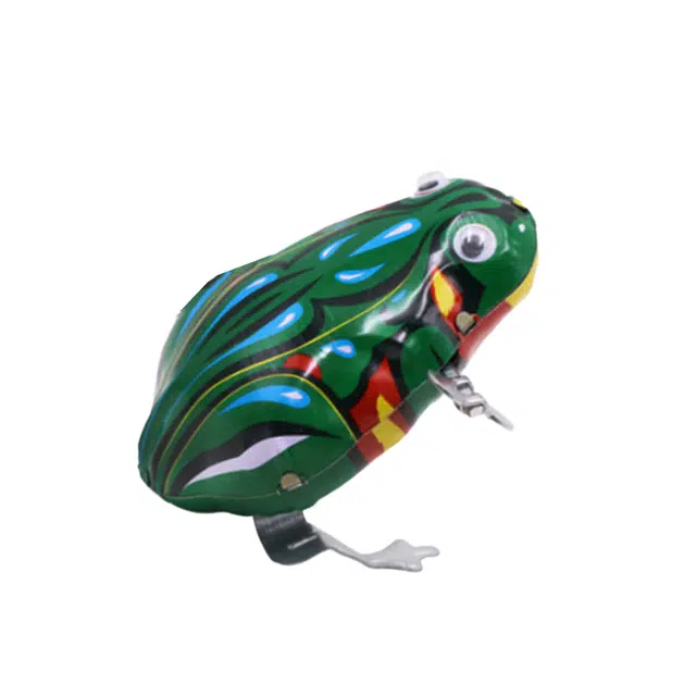 馨枕居 铁皮青蛙【童年回忆】 发条玩具