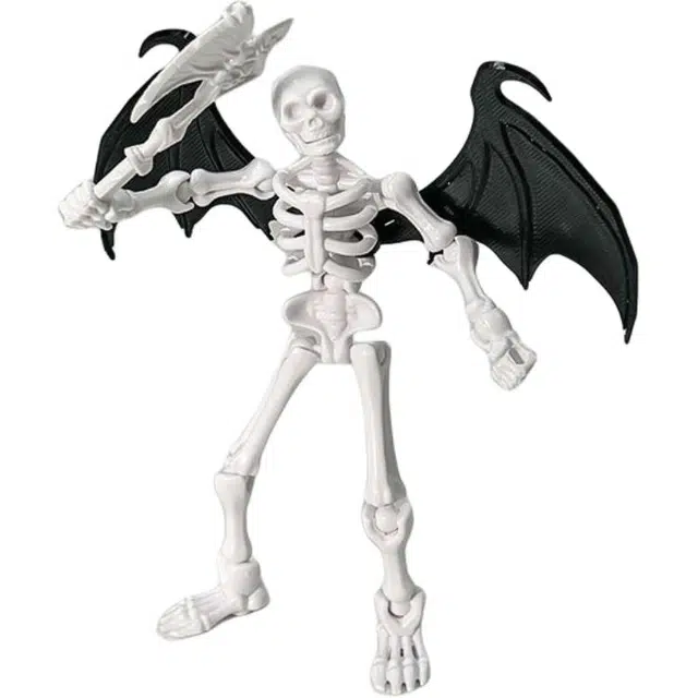 纯兔鼠 骷髅兵 多骨节 磁吸关节可动 创意玩具
