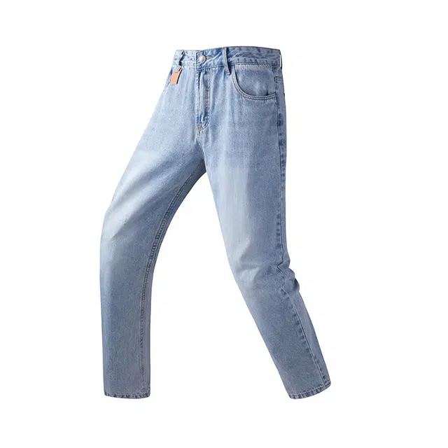 卡丹狄诺 长绒棉薄款宽松直筒舒适百搭潮流户外春夏休闲长裤男牛仔裤 男款