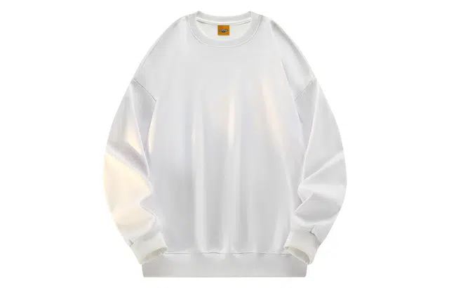 加菲猫家族 经典美式复古简约纯色基础款学生党打底衫休闲宽松百搭日常通勤亲肤舒适透气氛围感无性别主义圆领套头长袖卫衣 男女同款