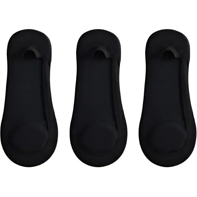 妮轻 纯棉防震气垫低防滑纯色简约船袜 女款