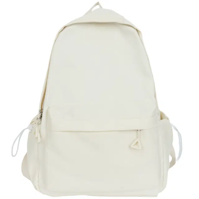 南潇湘 小清新休闲高颜值韩版背包初中高中大学上课百搭 尼龙 双肩包 男女同款情侣款 多色