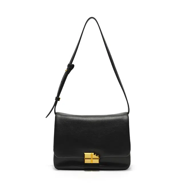 西木汀 奶酪布丁 小众设计高级感简约百搭通勤 牛皮 斜挎单肩包 常规 女款 多色