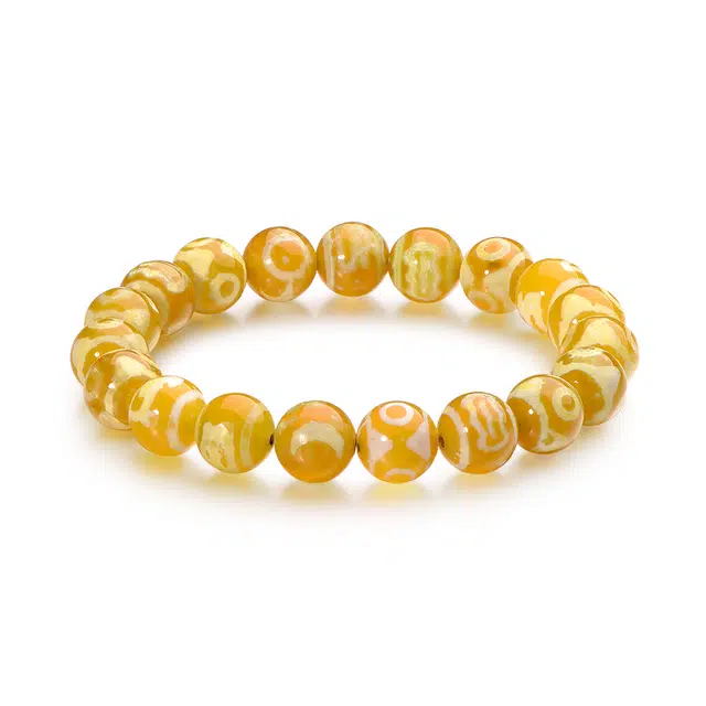 【多宝九眼天珠】 彗时 八方来财诸事顺利平安喜乐佛珠生日好物女生赠男生情人日女款上岸黄玛瑙#好运 玛瑙 手串 男女同款情侣款