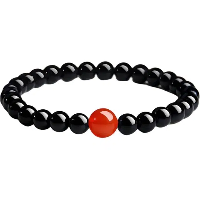 爱骊 转运珠 正能量磁场 五行补金补火 招财平安小众轻奢 好运 玛瑙 手串 男女同款情侣款