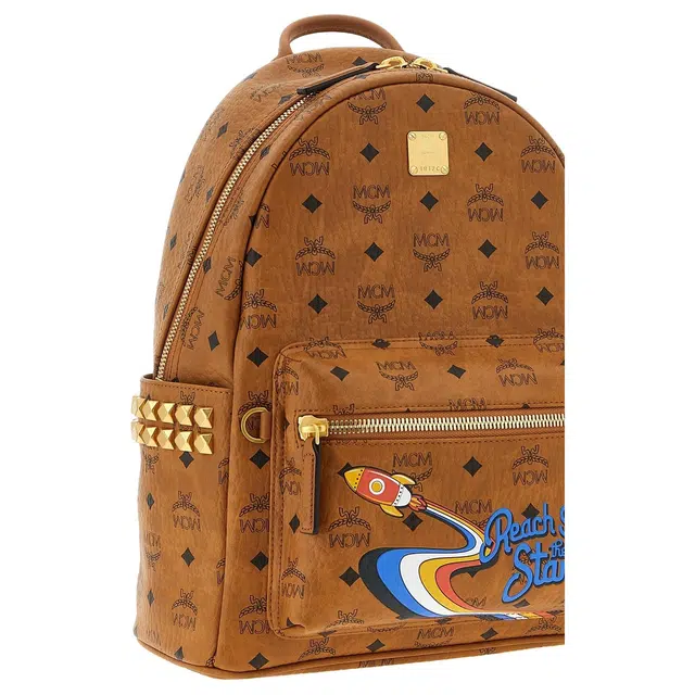 MCM Stark Backpack Brown