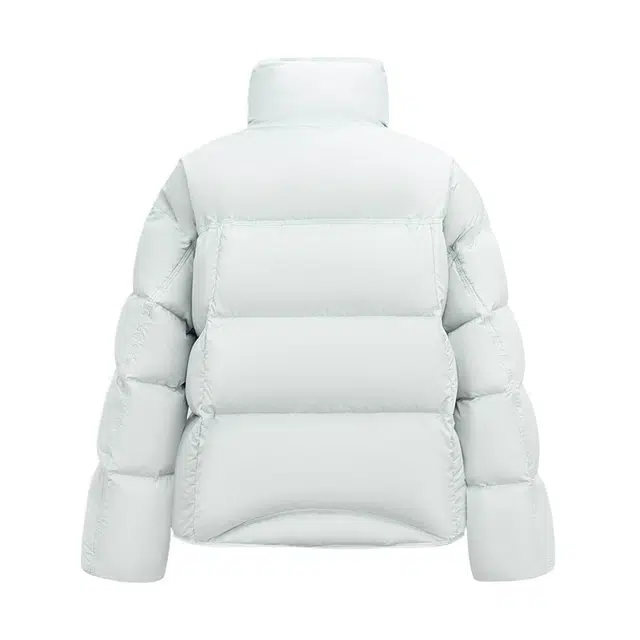 雅鹿 短款立领时尚简约云朵泡芙保暖蓄热面包服冬装外套羽绒服 女款