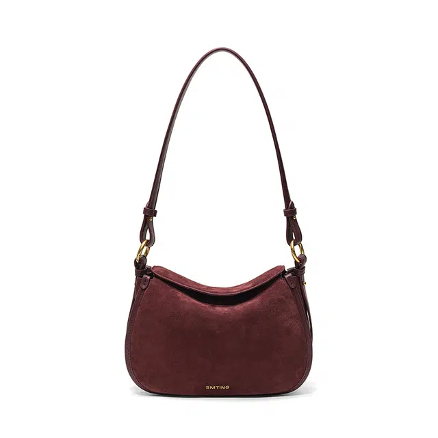 西木汀 如愿 小众设计高级感简约时尚百搭通勤小方包 牛皮 单肩包 小号 女款 多色