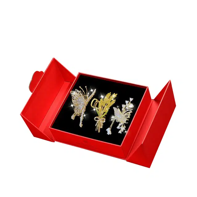 妖娆猫 高端鲨鱼夹檀套装高端后脑勺质通勤造型感高档 合金 发夹 女款