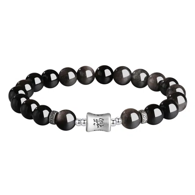 爱骊 富贵转运珠 新中式经典国风国潮高级感 复古简约日常通勤百搭 招财纳福转运珠#好运天然 玛瑙 手串 男女同款情侣款