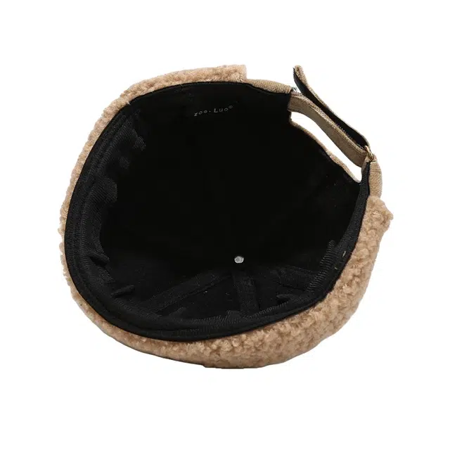 氧气樱桃 保暖时尚氛围感 灯芯绒 帽子 男女同款情侣款