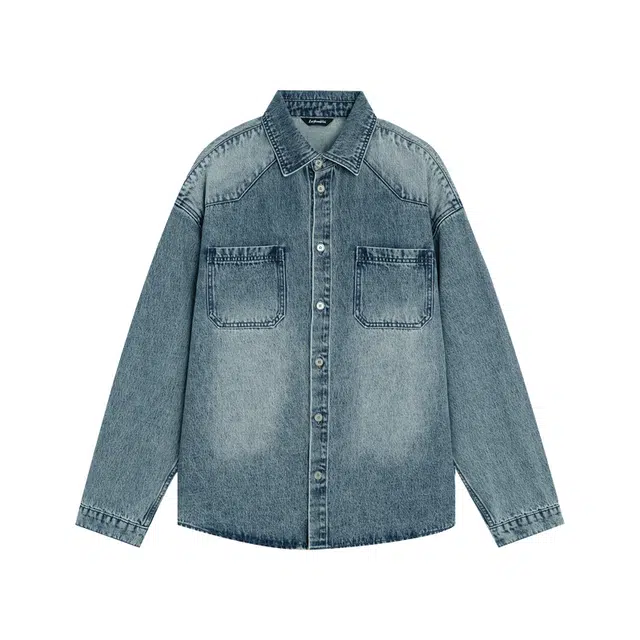 鹿家门 宽松运动健身舒适百搭衬衫 男女同款