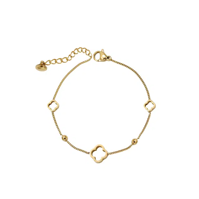 希遇 溯水之诗套装 时尚精致设计高级感配饰 新中式国风好运# 合金 手链 女款