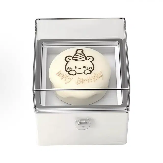 万童乐 自动旋转小熊戒指盒惊喜盒子 创意玩具