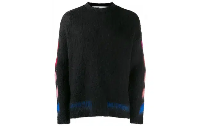 OFF-WHITE FW19 Mohair Sweater Black