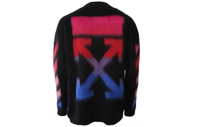 OFF-WHITE FW19 Mohair Sweater Black