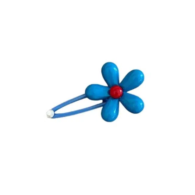 希铃 韩系氛围感立体花朵 亚克力 发夹 女款