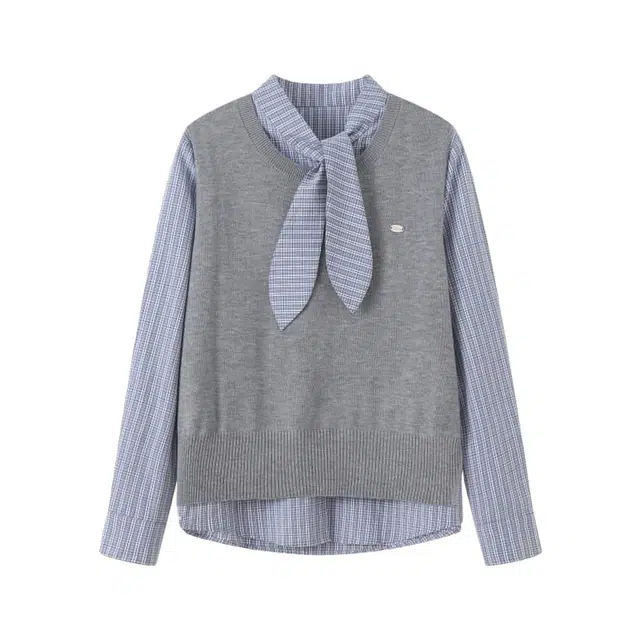 柳絮自制 高智《雷克雅格章》马甲套装衬衫 男女同款