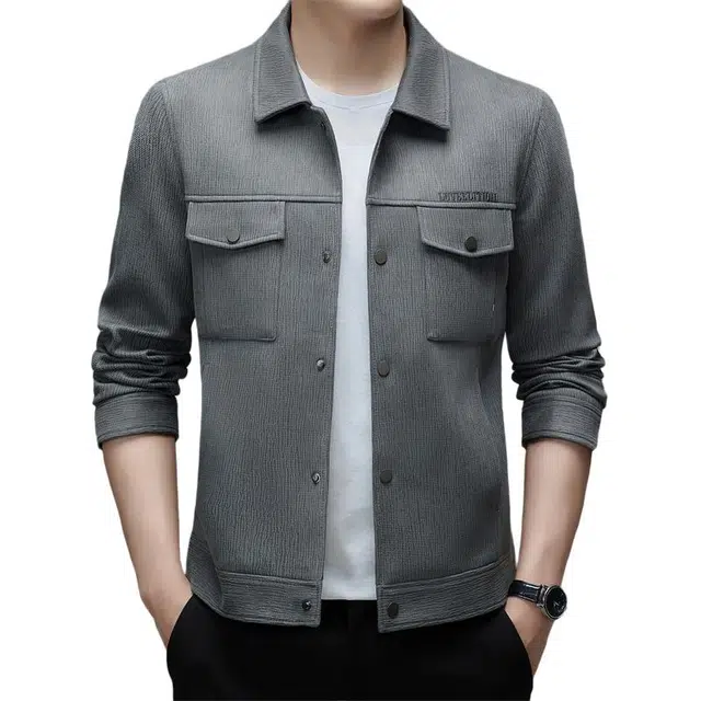 太子龍 工装翻领宽松百搭休闲潮流夹克外套 男款