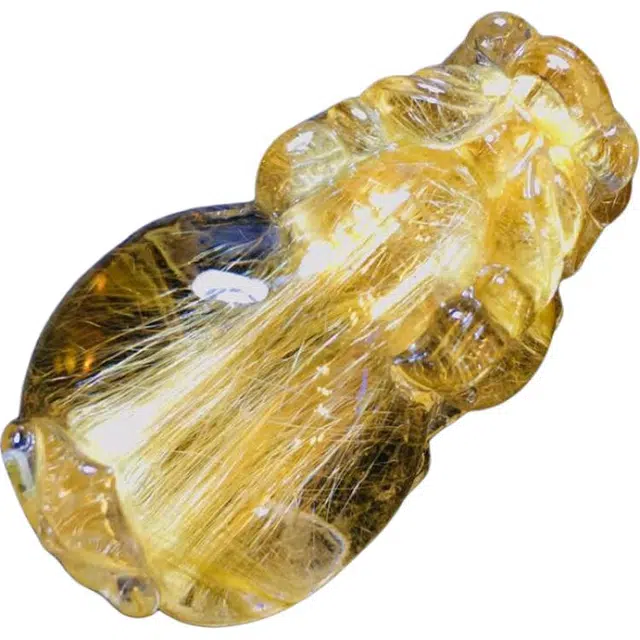 【师傅已加能量】# 灵运宝 招财貔貅巴西猫眼干净#好运天然 钛晶 吊坠 男女同款情侣款