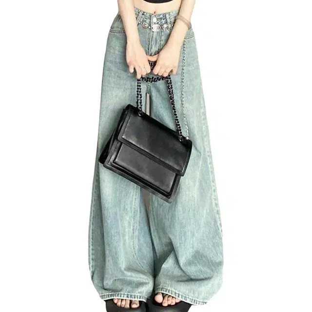 识恩 简约舒适通勤牛仔裤 女款