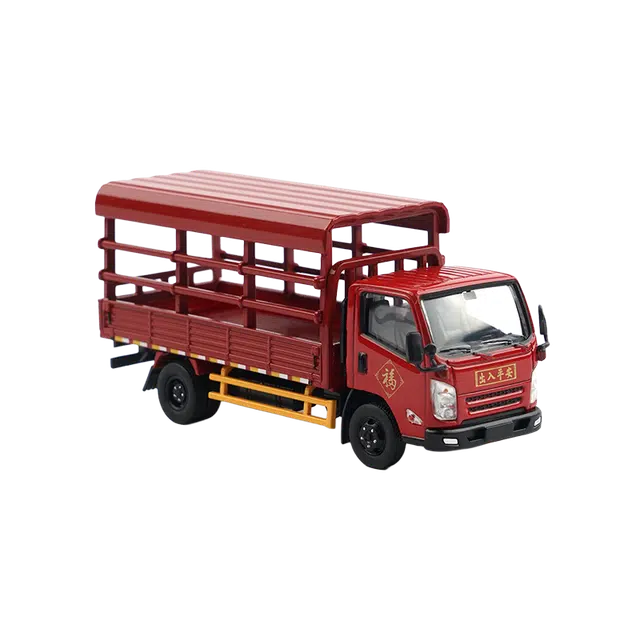 拓意 江铃凯越轻卡农用运输车民用毛驴牲畜车合金模型 收藏车模