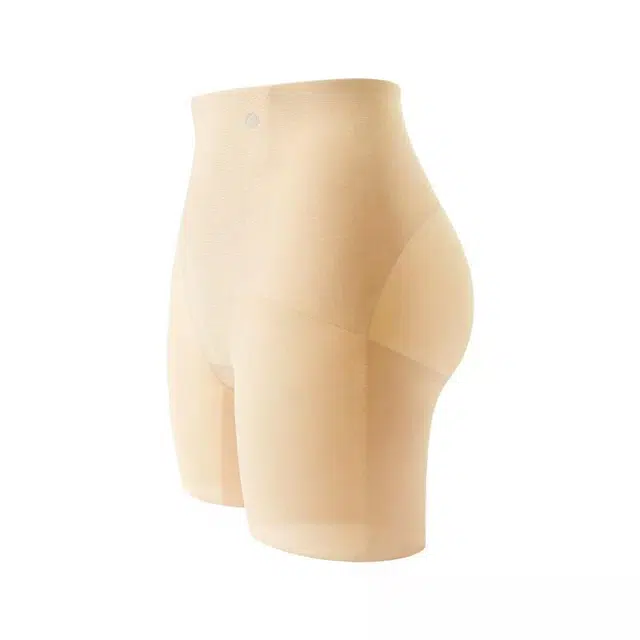 素肌良品 无痕收腹提臀中腰三分裤塑身裤 女款