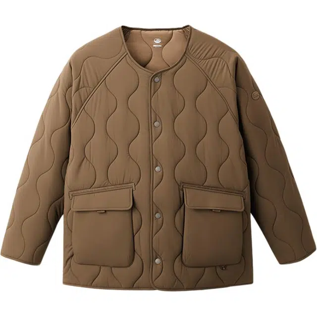 蕉下 保暖轻薄防风防水纯色气绒服夹克外套 男款