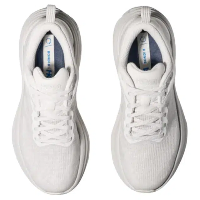 HOKA ONE ONE Bondi 8 Caged White Cosmic Grey