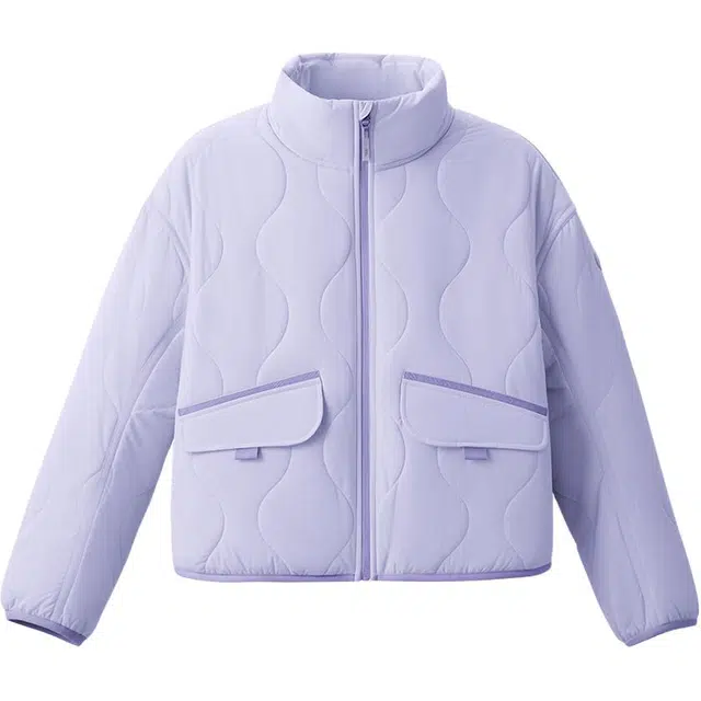 蕉下 纯色轻薄立领气绒户外夹克外套 女款