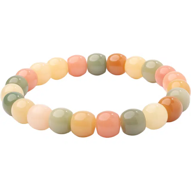 三檀小舍 多巴胺招财转运饰品配饰#好运文玩盘玩绕指柔 菩提根 手串 女款